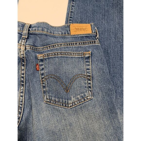 Levi's Womens Denim Pants High Rise Blue Wash Size 10 - Picture 8 of 8